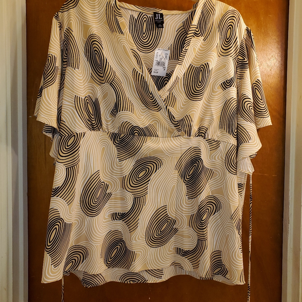 Camel Tricolor Tunic